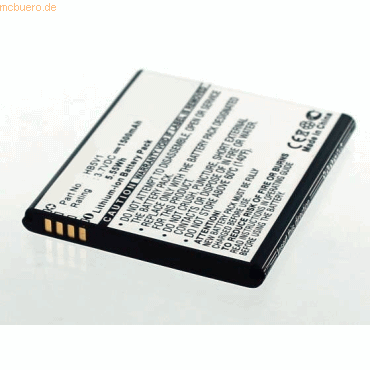 4021499100275 - Akku für Huawei HB5V1 Li-Ion 37 Volt 1500 mAh schwarz