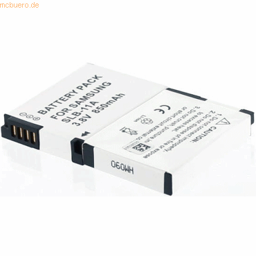 4059612021862 - Akku für Samsung EX2F Li-Ion 37 Volt 850 mAh schwarz