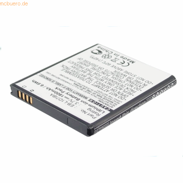 4021499101609 - Akku für Samsung SGH-I727 Li-Ion 37 Volt 1800 mAh schwarz