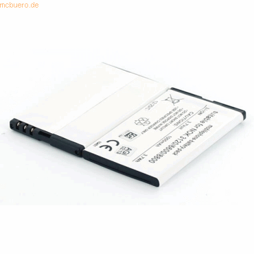 4021499101654 - Akku für Nokia RM-840 Li-Ion 37 Volt 700 mAh schwarz