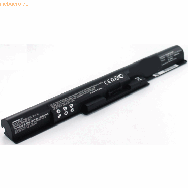4059612038907 - Akku für Sony SVF1521F2EW Li-Ion 148 Volt 2200 mAh schwarz 4059612038907 - Akku für Sony SVF1521F2EW Li-Ion 148 Volt 2200 mAh schwarz