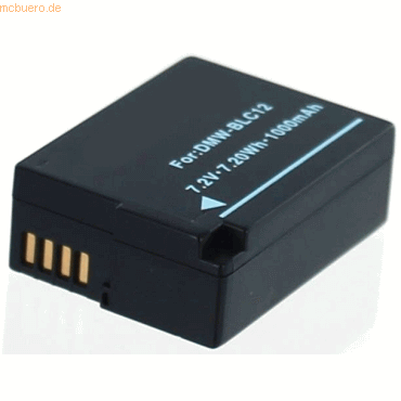 4021499102330 - Akku für Panasonic LUMIX DMC-G6AF Li-Ion 72 Volt 850 mAh schwarz 4021499102330 - Akku für Panasonic LUMIX DMC-G6AF Li-Ion 72 Volt 850 mAh schwarz