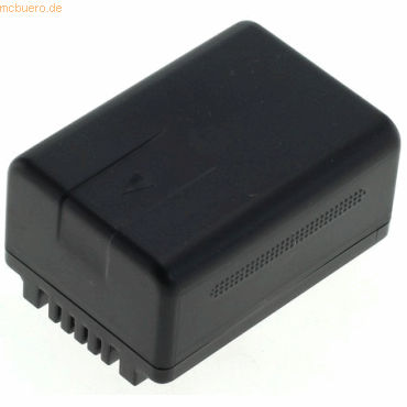 k.A. Akku für Panasonic HCVX878 Li-Ion 3,7 Volt 1500 mAh schwarz