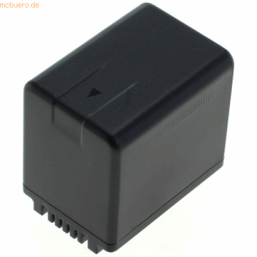 k.A. Akku für Panasonic HCV10 Li-Ion 3,7 Volt 3000 mAh schwarz