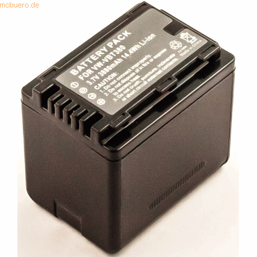 4059612066856 - Akku für Panasonic SDRT71 Li-Ion 37 Volt 3000 mAh schwarz