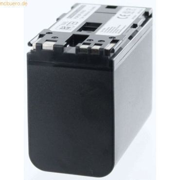k.A. Akku für Canon E1 Li-Ion 7,4 Volt 6600 mAh schwarz