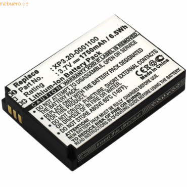 4059612317927 - Akku für Sonim XP3 SENTINEL Li-Ion 37 Volt 1750 mAh schwarz 4059612317927 - Akku für Sonim XP3 SENTINEL Li-Ion 37 Volt 1750 mAh schwarz