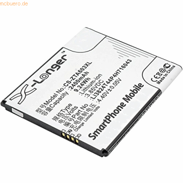 4059612322174 - Akku für Zte BLADE A520 Li-Ion 385 Volt 2400 mAh schwarz