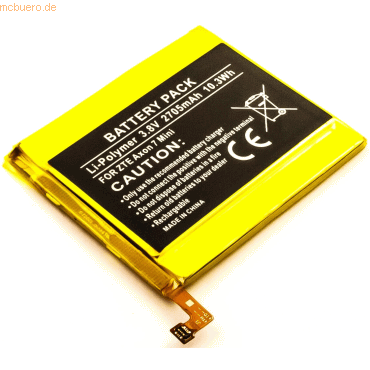 4059612322419 - Akku für Zte Li3927T44P8H726044 Li-Ion 38 Volt 2700 mAh gelb