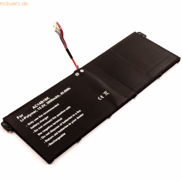 4059612327810 - Akku für Acer ASPIRE V3-371-36MA Li-Pol 152 Volt 3200 mAh schwar 4059612327810 - Akku für Acer ASPIRE V3-371-36MA Li-Pol 152 Volt 3200 mAh schwar