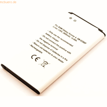 4059612338434 - Akku für Samsung EB-BG390BBE Li-Ion 385 Volt 2800 mAh schwarz 4059612338434 - Akku für Samsung EB-BG390BBE Li-Ion 385 Volt 2800 mAh schwarz