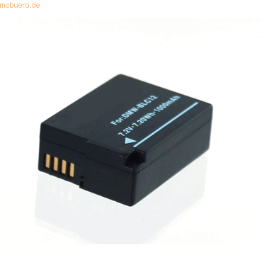 4021499109261 - Akku für Panasonic DMW-BLC12E Li-Ion 72 Volt 850 mAh schwarz 4021499109261 - Akku für Panasonic DMW-BLC12E Li-Ion 72 Volt 850 mAh schwarz