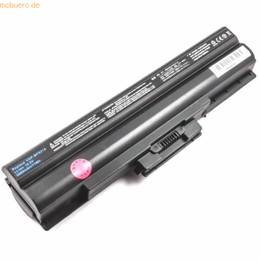 4059612351242 - Akku für Sony PCG-81213M Li-Ion 108 Volt 6600 mAh schwarz