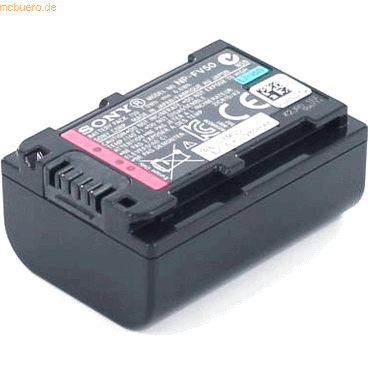 4059612583629 - Akku für FDR-AX33 InfoLithium 68 Volt 980 mAh schwarz