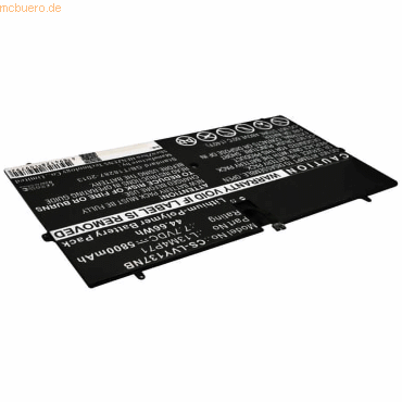 4059612593680 - Akku für Yoga 3 Pro 1370 Li-Ion 77 Volt 5800 mAh Schwar 4059612593680 - Akku für Yoga 3 Pro 1370 Li-Ion 77 Volt 5800 mAh Schwar