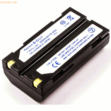 4059612619182 - Akku für Trimble Rover R6 Li-Ion 74 Volt 2000 mAh schwarz