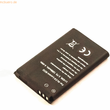 4059612634826 - Akku für Agfeo DECT 60 Li-Ion 37 Volt 1100 mAh schwarz