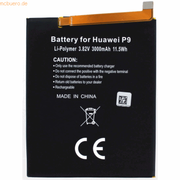 4059612347757 - Akku für Huawei P Smart Li-Pol 38 Volt 2900 mAh schwarz