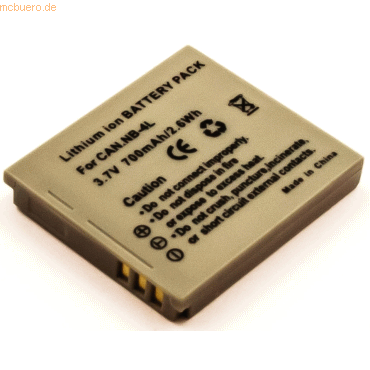 4059612349560 - Akku für Canon PC1591 Li-Ion 37 Volt 650 mAh grau