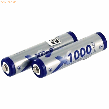 4059612353574 - Akku für Gigaset C430A NiMH 2x12 Volt 1000 mAh silberfarben