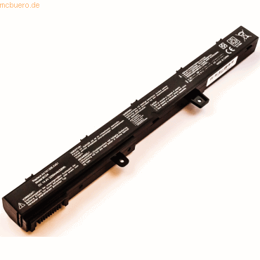 4059612357428 - Akku für Asus R512MAV-BING-SX999B Li-Ion 144 Volt 2200 mAh schwa