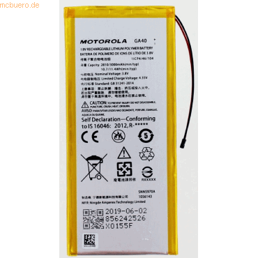 4059612361517 - Akku für GA40 Li-Pol 38 Volt 3000 mAh schwarz