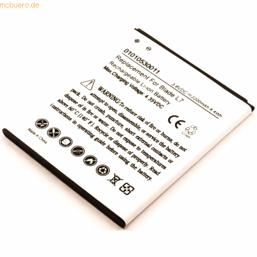 4059612362316 - Akku für Zte Blade L7A Li-Ion 38 Volt 2200 mAh schwarz