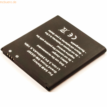 4059612365621 - Akku für Samsung SM-J500F Li-Ion 38 Volt 2200 mAh schwarz