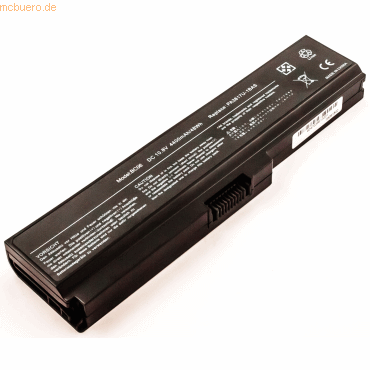 4059612366956 - Akku für Toshiba Satellite C660-1PD Li-Ion 108 Volt 4400 mAh sch