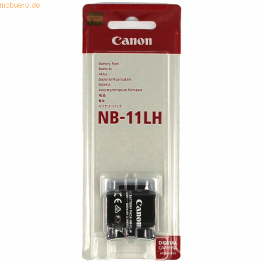 4059612370786 - Akku für PowerShot SX432IS Li-Ion 36 Volt 800 mAh schwarz