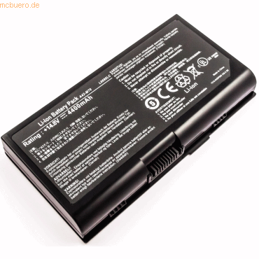 4059612370915 - Akku für Asus X71T Li-Ion 148 Volt 4400 mAh schwarz