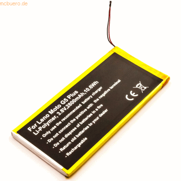4059612372025 - Akku für Motorola HG40 Li-Pol 38 Volt 2800 mAh schwarz