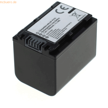 4059612372117 - Akku für Sony NP-FV70A Li-Ion 68 Volt 1500 mAh schwarz