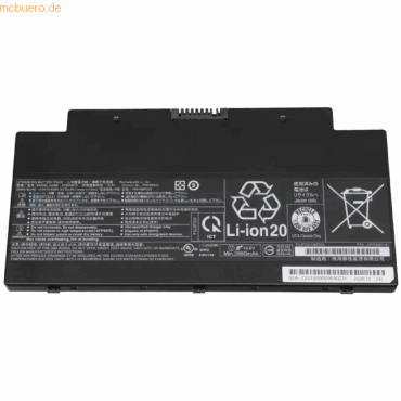 4059612372353 - Akku für CP700538-01 Li-Pol 108 Volt 4170 mAh Schwarz