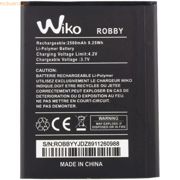 4059612376009 - Akku für Robby Li-Ion 37 Volt 2500 mAh schwarz