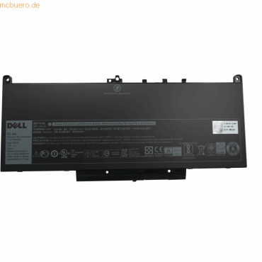 4059612376115 - Akku für Latitude 12 (E7270) Li-Pol 76 Volt 7080 mAh schwar