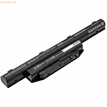 4059612378881 - Akku für Fujitsu FUJCP651529-XX Li-Ion 108 Volt 4400 mAh schwar