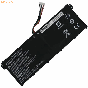 4059612378973 - Akku für Acer Aspire ES1-571-P1U0 Li-Pol 114 Volt 3000 mAh schwa