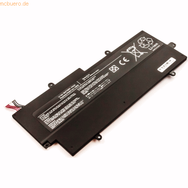 4059612379253 - Akku für Toshiba Portege Z930-14L Li-Pol 148 Volt 3000 mAh schwa