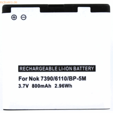 4059612379314 - Akku für Binatone BM410 Li-Ion 37 Volt 800 mAh schwarz