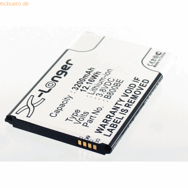 4021499119246 - Akku für Samsung EB-B800BEBECWW Li-Ion 38 Volt 3200 mAh schwarz