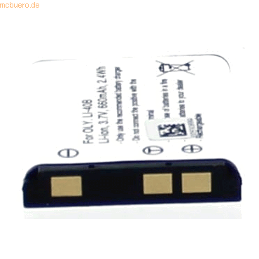 4021499119505 - Akku für Maginon Z1600 Li-Ion 37 Volt 650 mAh schwarz