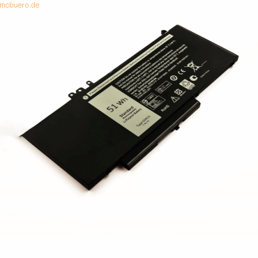 4059612419775 - Akku für Dell G5M10 Li-Pol 74 Volt 5800 mAh schwarz