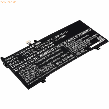 4059612420726 - Akku für Hewlett-Packard Spectre x360 - 13-ae040ng Li-Pol Volt 11