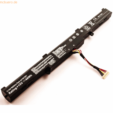 4059612421013 - Akku für Asus FX553VD-DM249T Li-Ion 15 Volt 3200 mAh schwarz