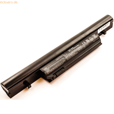 4059612422553 - Akku für Toshiba Tecra R950-18X Li-Ion 111 Volt 4400 mAh schwarz