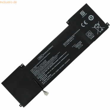 4059612424373 - Akku für Hewlett-Packard OMEN 15-5000NG Li-Pol Volt 152 mAh Schw