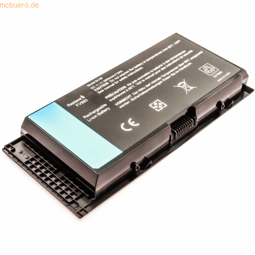 4059612424618 - Akku für Dell FJJ4W Li-Ion 111 Volt 6600 mAh schwarz