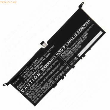 4059612429972 - Akku für Lenovo S730-13IWL Li-Pol 1536 Volt 2650 mAh schwarz