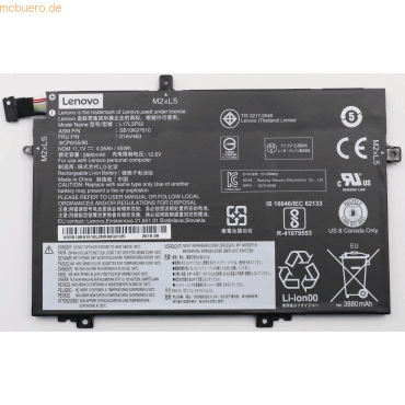 4059612430503 - Akku für Thinkpad L590 Li-Pol 111 Volt 4120 mAh schwarz